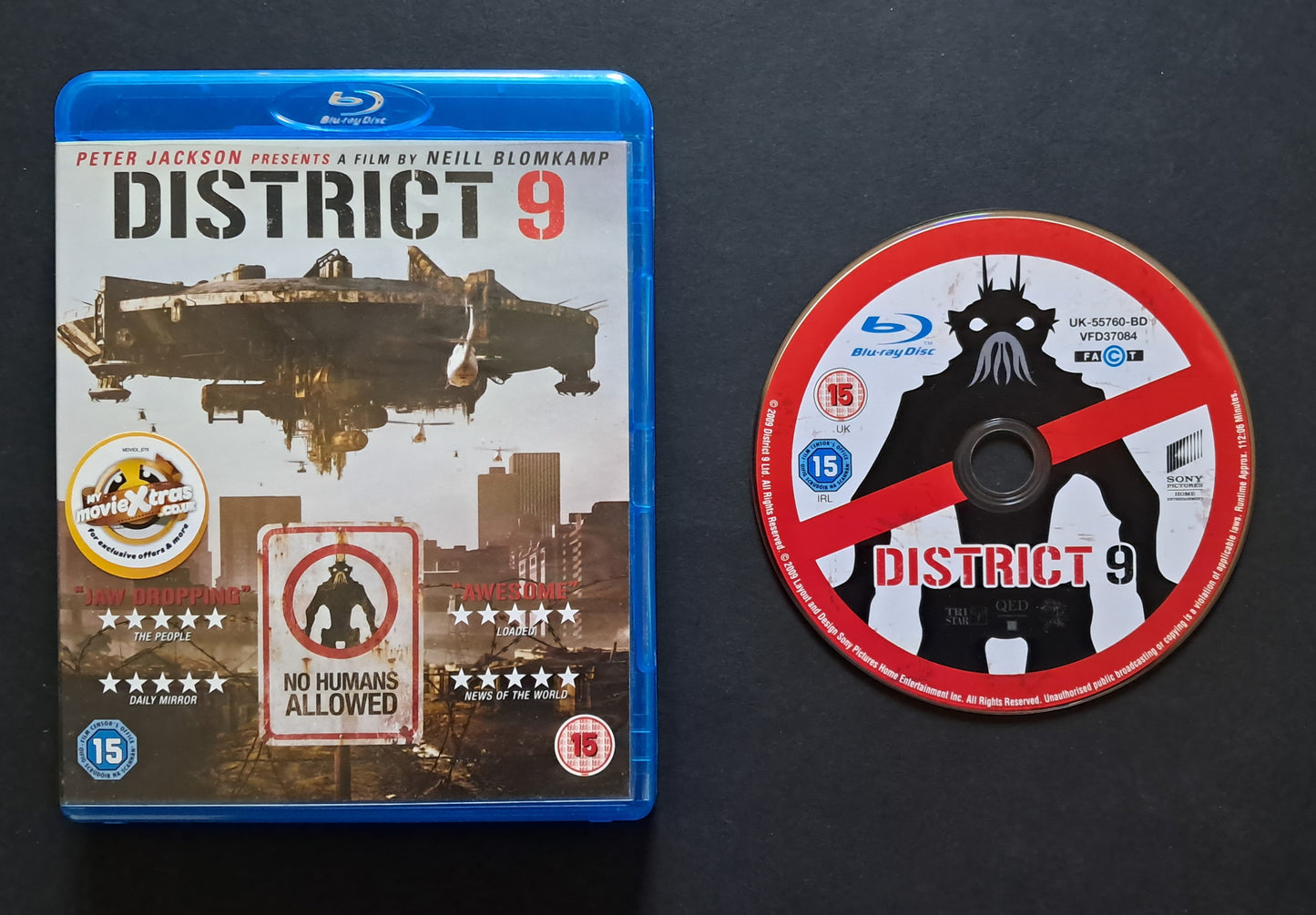 District 9 Blu Ray (Neill Blomkamp, 2009)