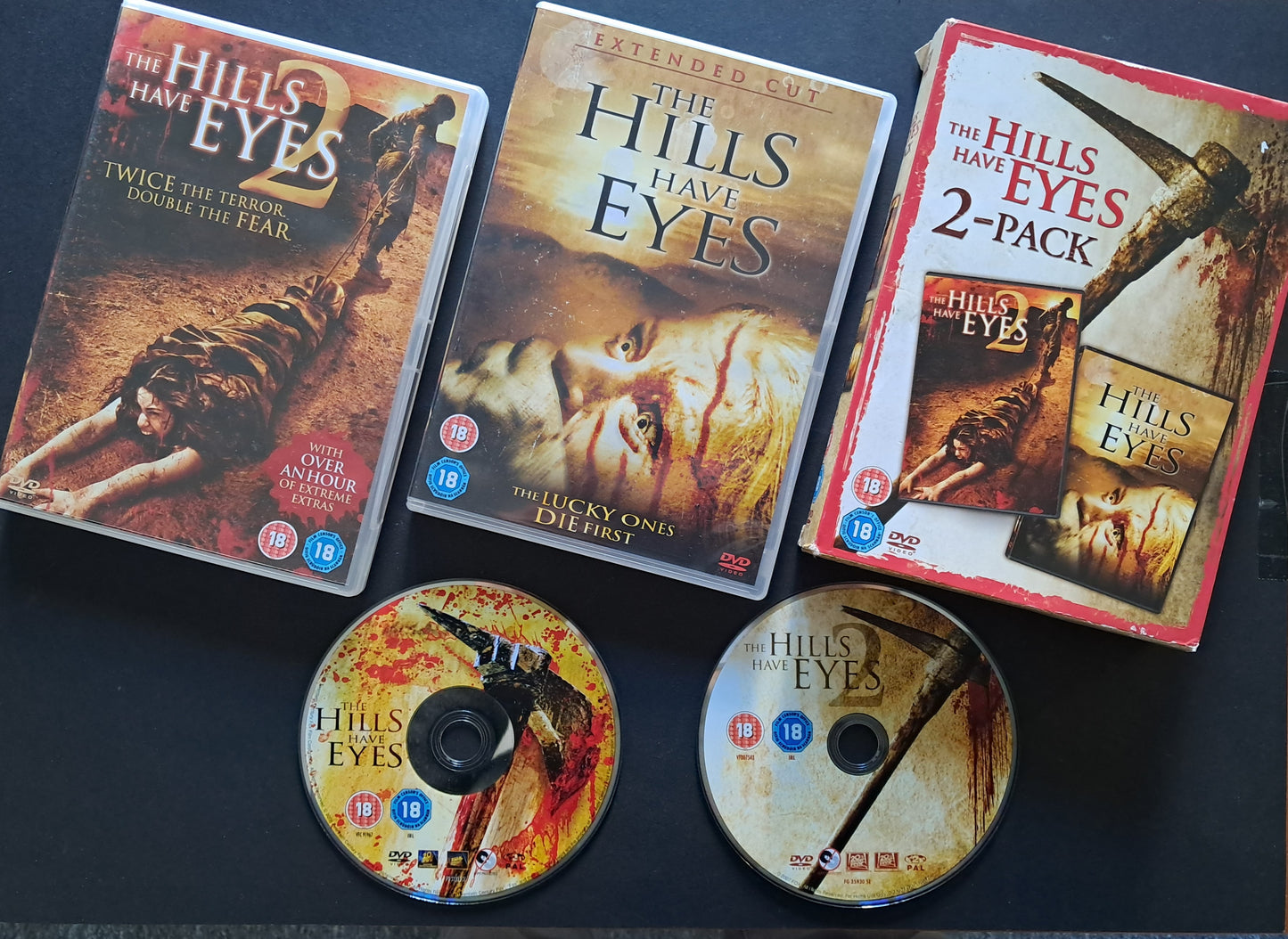 The Hills Have Eyes 1 & 2 DVD Box (2006, 2007)