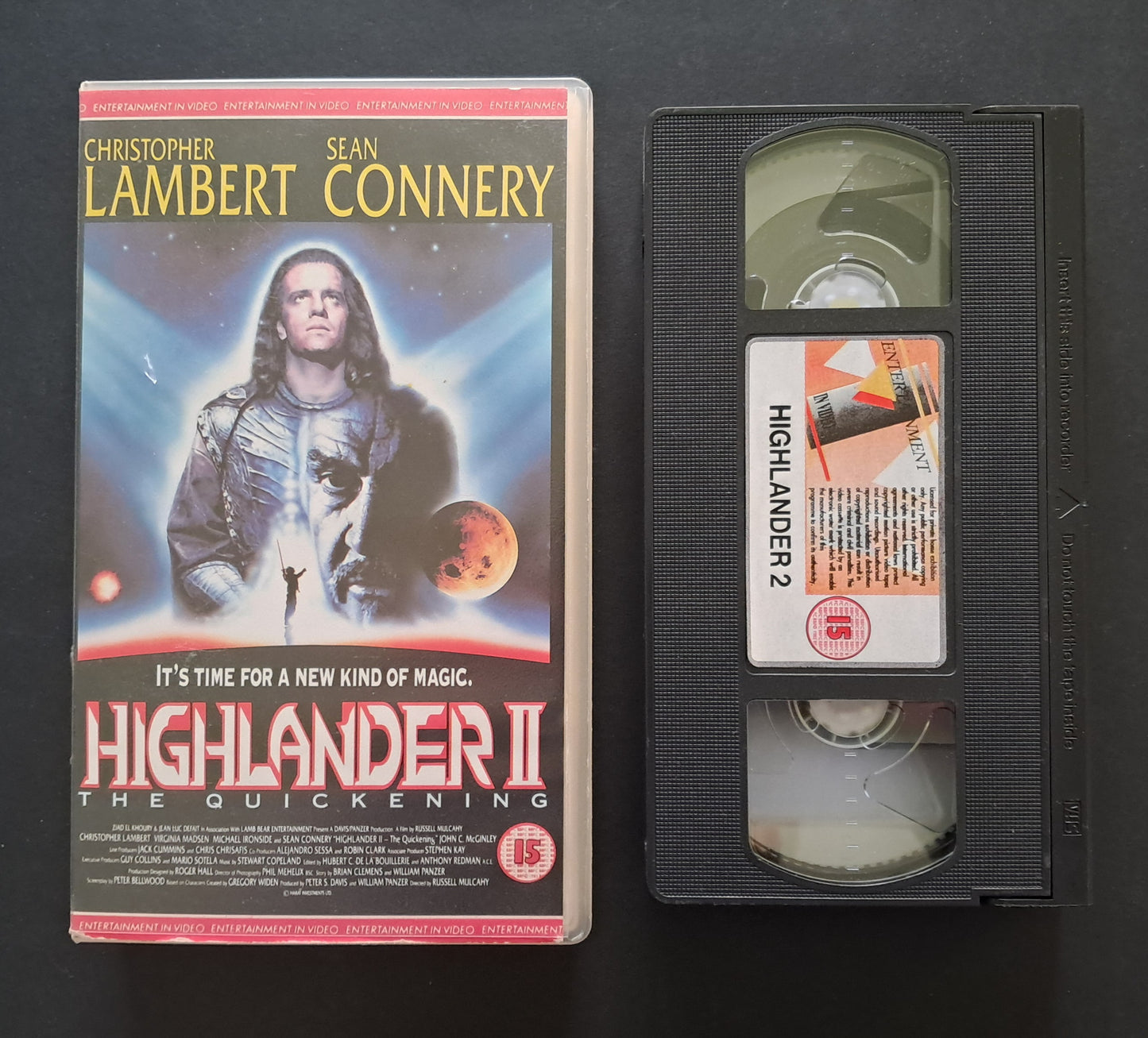 Highlander 2: The Quickening VHS (Russell Mulcahy, 1991)