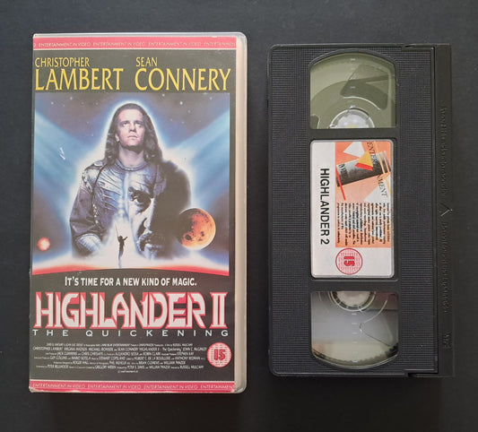 Highlander 2: The Quickening VHS (Russell Mulcahy, 1991)