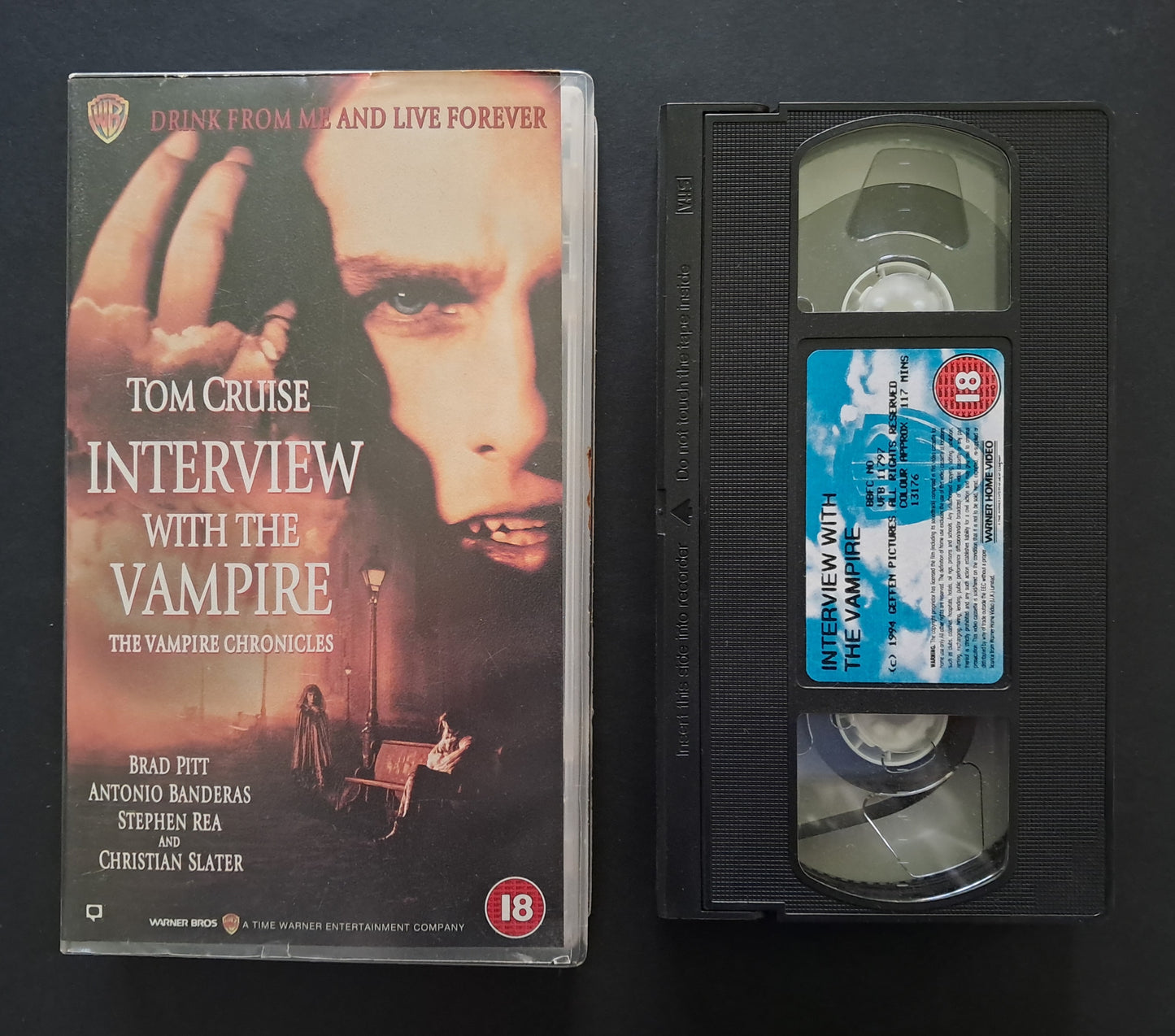 Interview With A Vampire VHS (Neil Jordan, 1994)