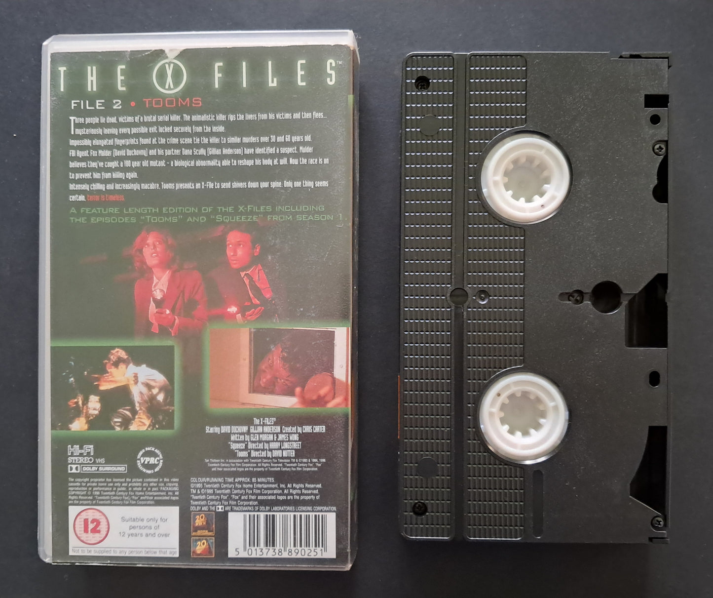X Files: TOOMS VHS (1994)