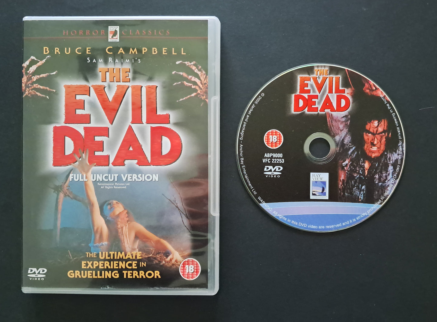 Evil Dead DVD (Sam Raimi, 1981)