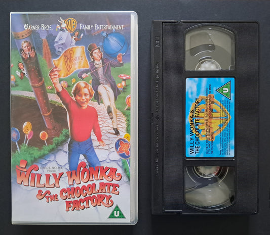Willy Wonka & the Chocolate Factory VHS (Mel Stuart, 1971)