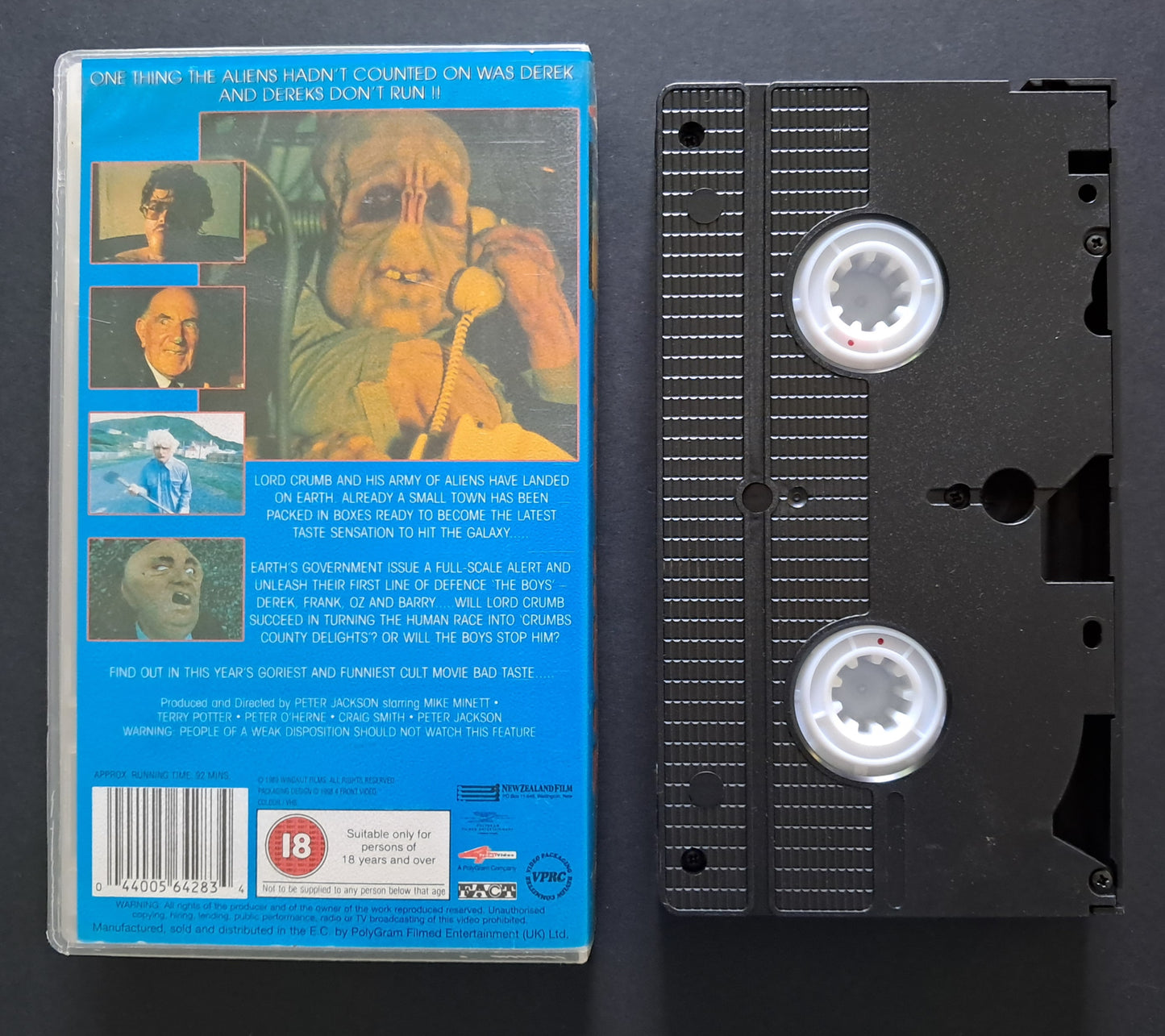 Bad Taste VHS (Peter Jackson, 1987)