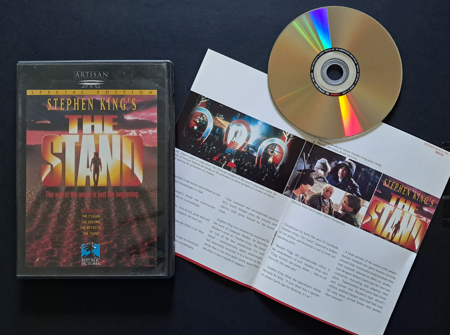 Stephen King's The Stand Dual Disc (Mini Series, 1994)
