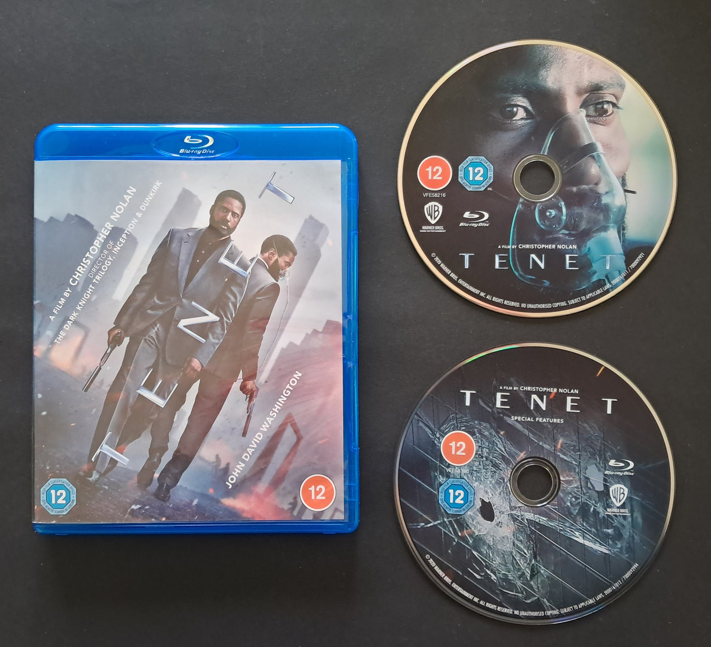 Tenet Blu Ray (Cristopher Nolan, 2020)