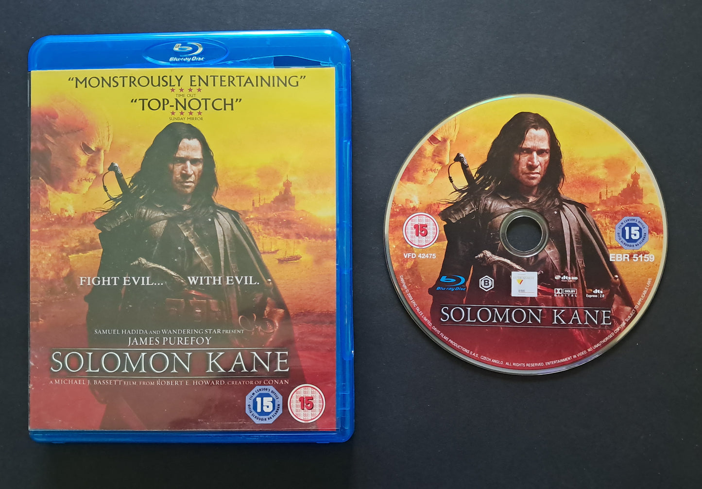 Solomon Kane Blu Ray (M.J. Bassett, 2009)