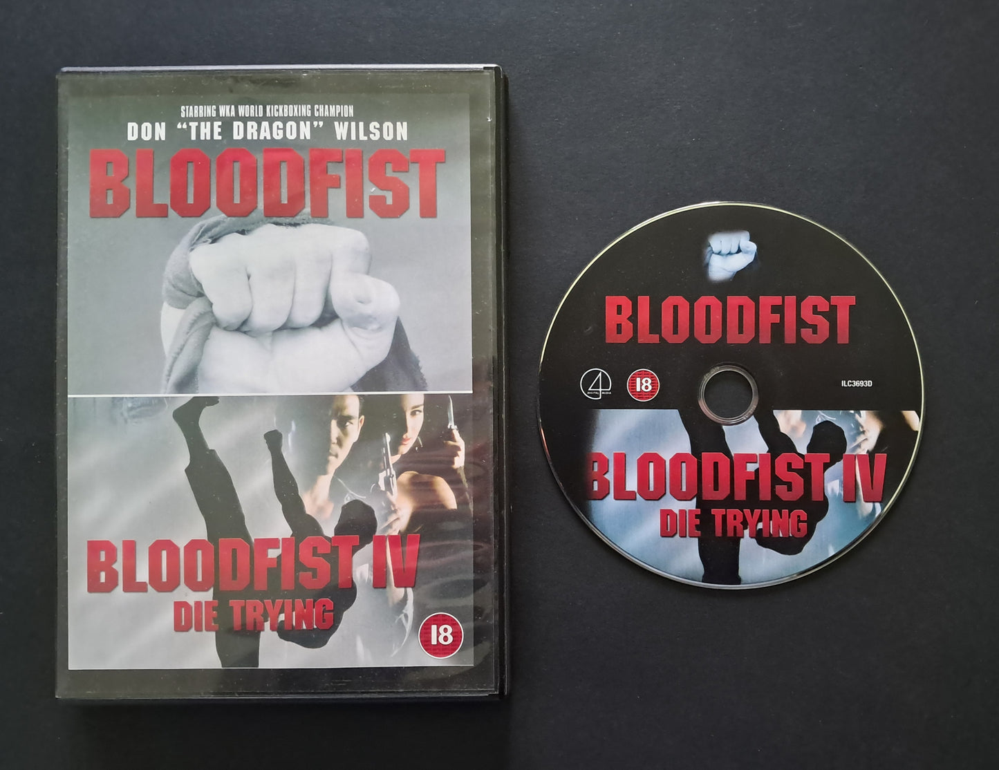 Bloodfist IV: Die Trying DVD (Paul Ziller, 1992)
