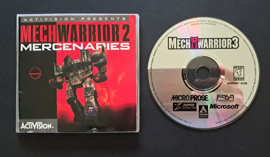 Mech 2: Mercenaries PC Game (Activision, 1996)