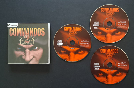 Commandos 2: Men of Courage PC Game (Pyro Studios, 2001)