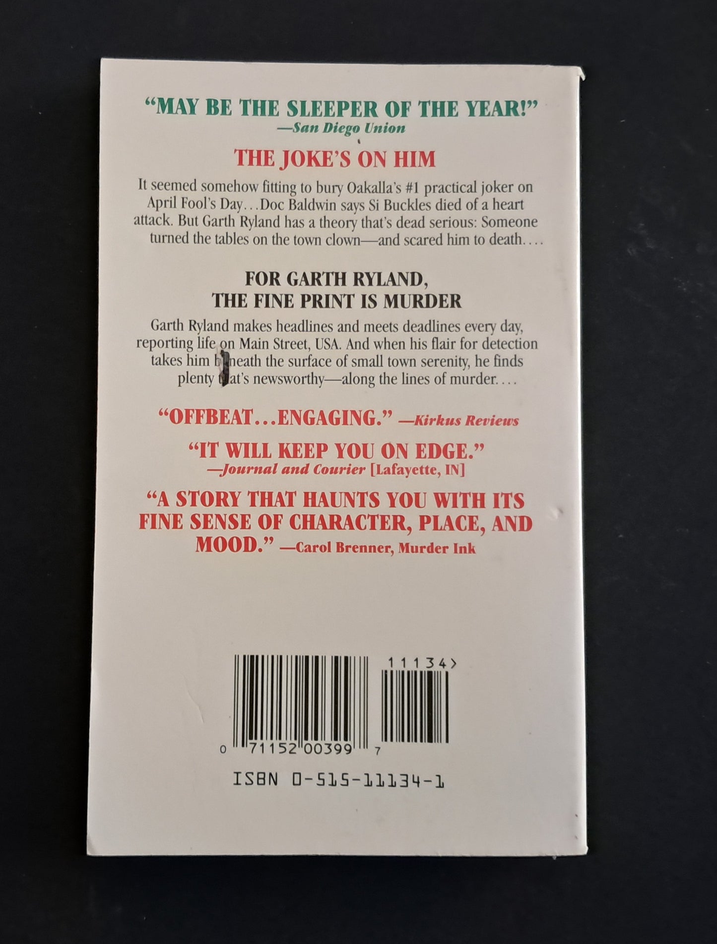 The Last Laugh (John R. Riggs)