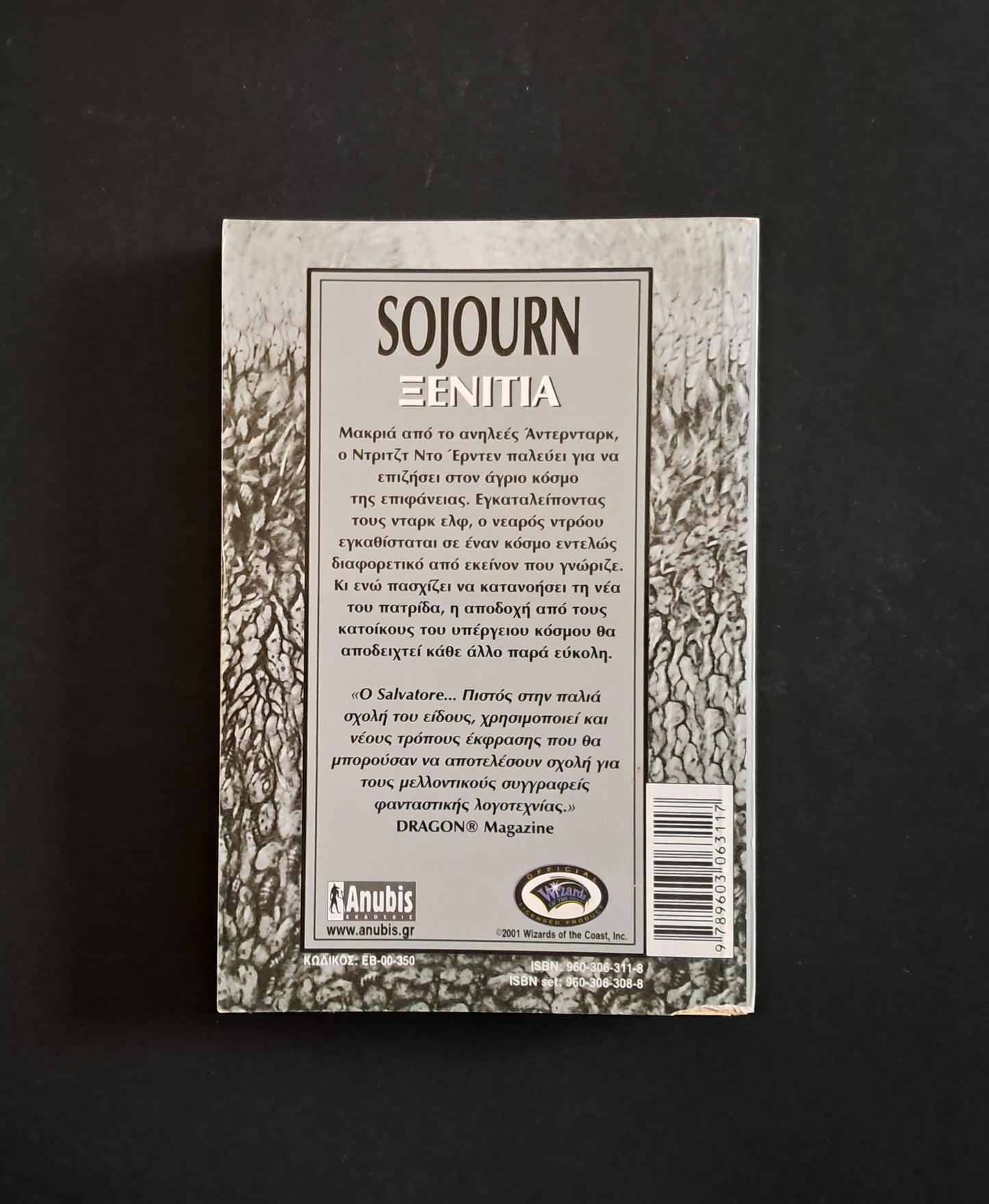 Forgotten Realms: Sojourn Ξενιτιά (SALVATORE A. R., Anubis)