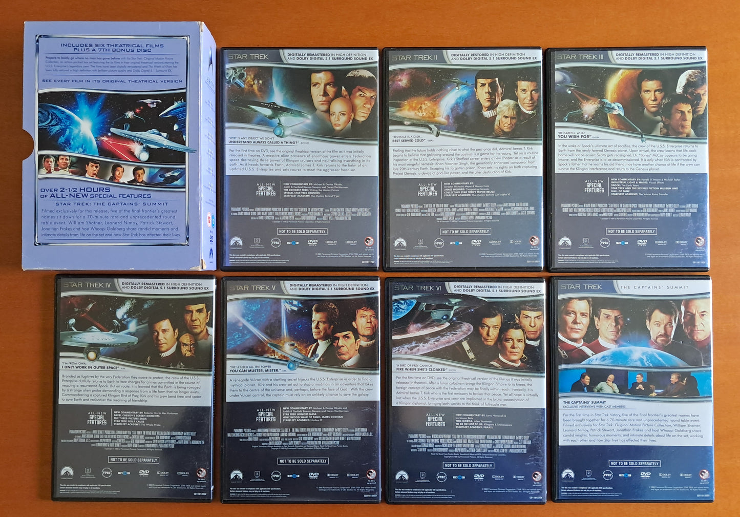 Star Trek DVD Box Set 7 DVDs