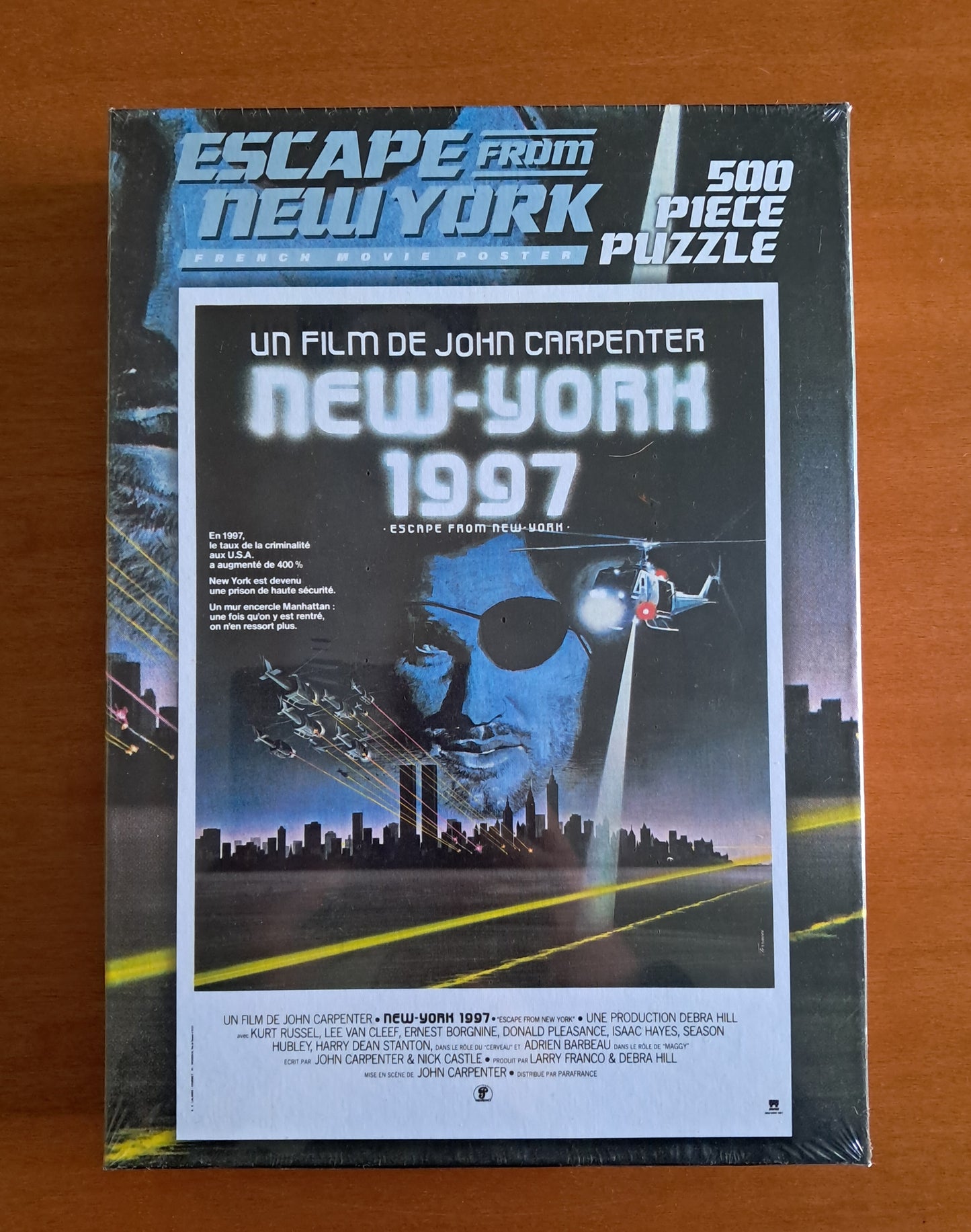 Escape from New York Puzzle (500 Pieces, Plan9)