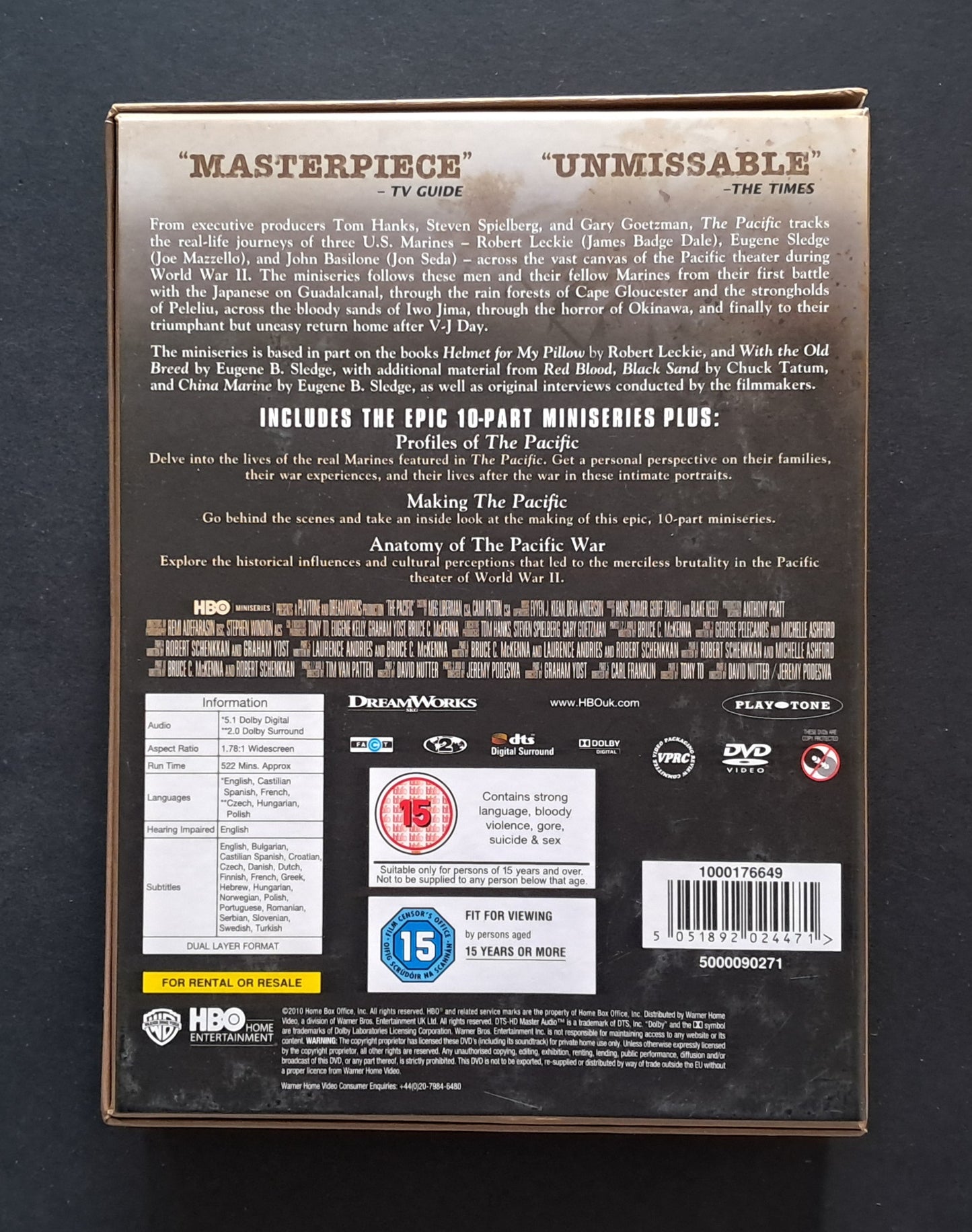 Pacific 6 DVD Box Set (2010)