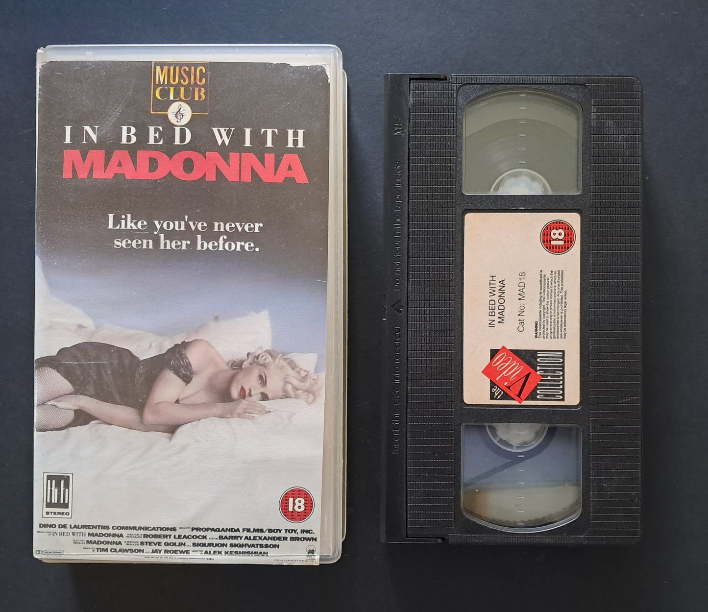 In Bed with Madonna aka Madonna: Truth or Dare VHS (Alek Keshishian, 1991)