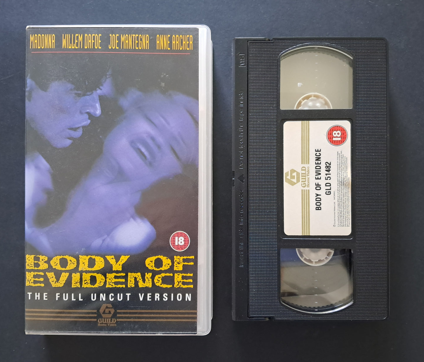 Body of Evidence VHS (Uli Edel, 1993)