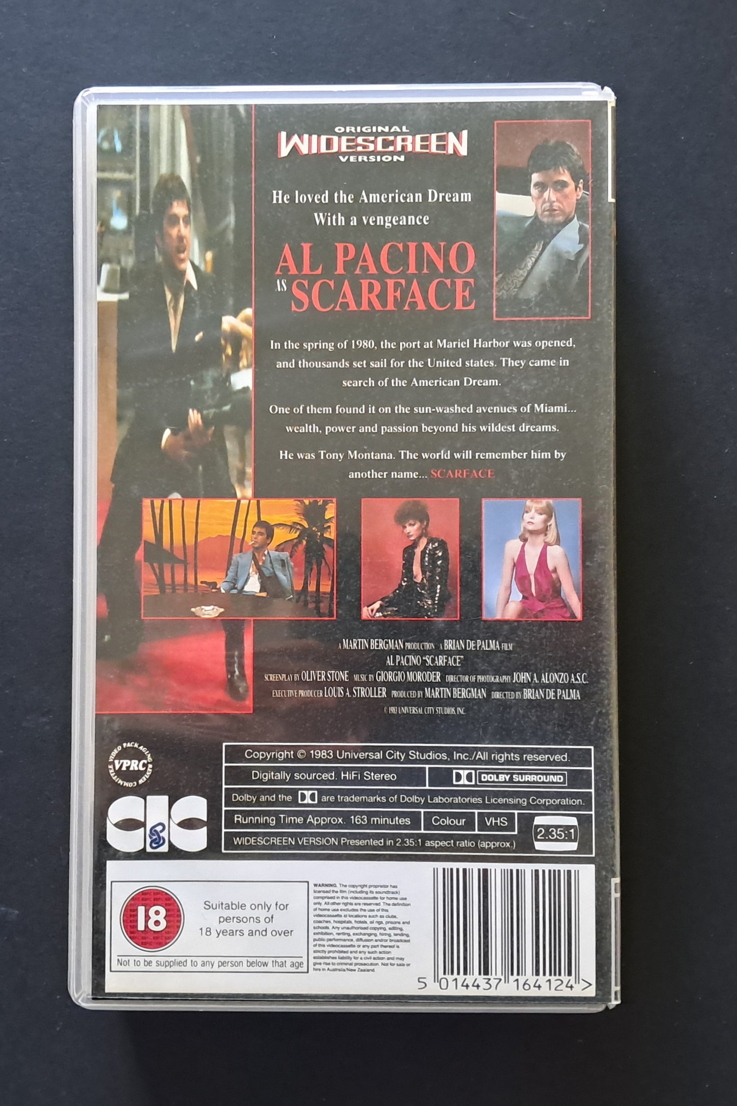 Scarface VHS (Brian De Palma, 1983)