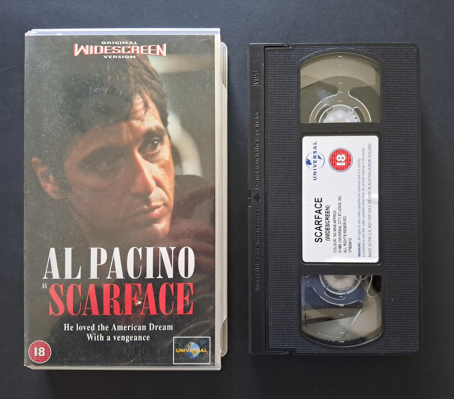 Scarface VHS (Brian De Palma, 1983)