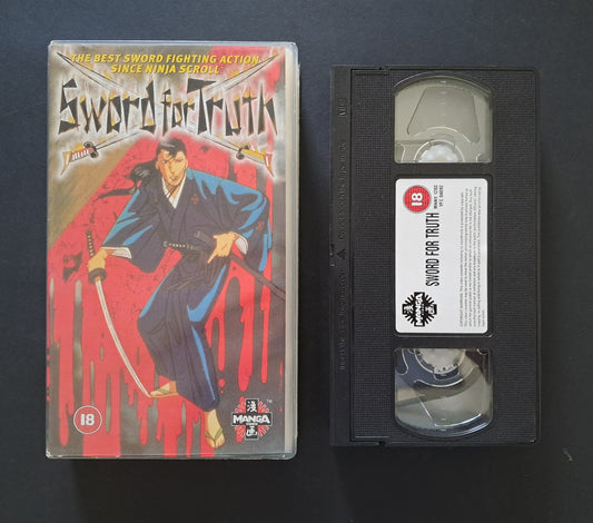 Sword for Truth VHS (Osamu Dezaki, 1990)