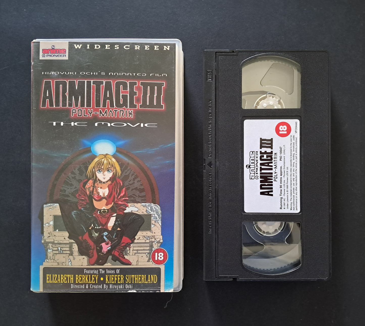 Armitage III: Poly - Matrix VHS (Hiroyuki Ochi, Yukio Okamoto, Satoshi Saga, 1996)