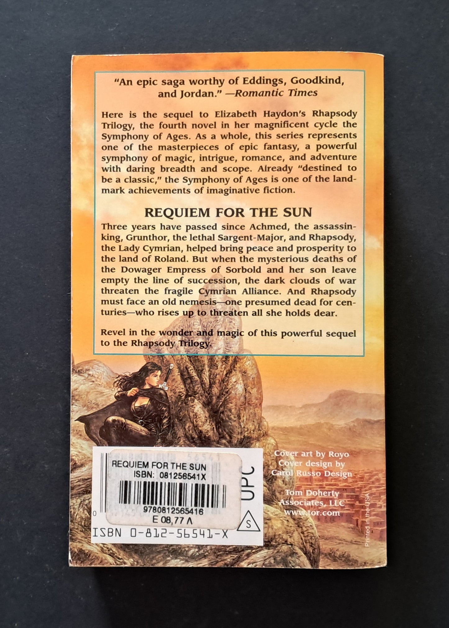 Requiem for the Sun (Elizabeth Heydon, TOR Fantasy)