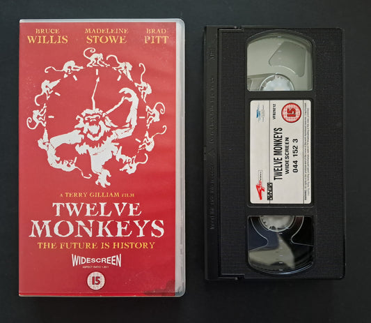 12 Monkeys VHS (Terry Gilliam, 1995)