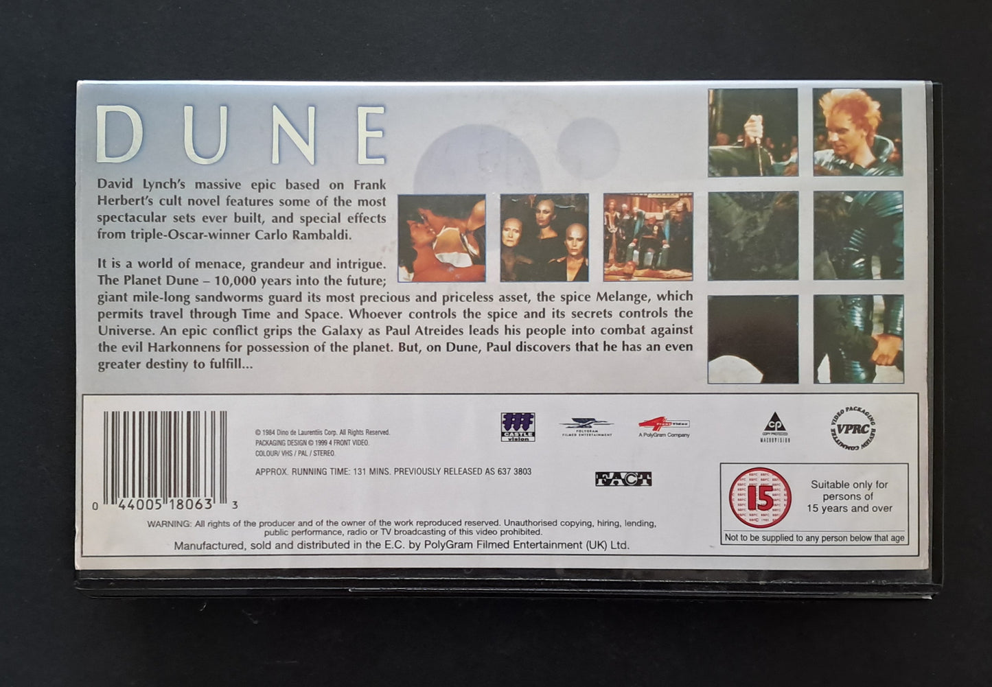 Dune VHS (David Lynch, 1984)