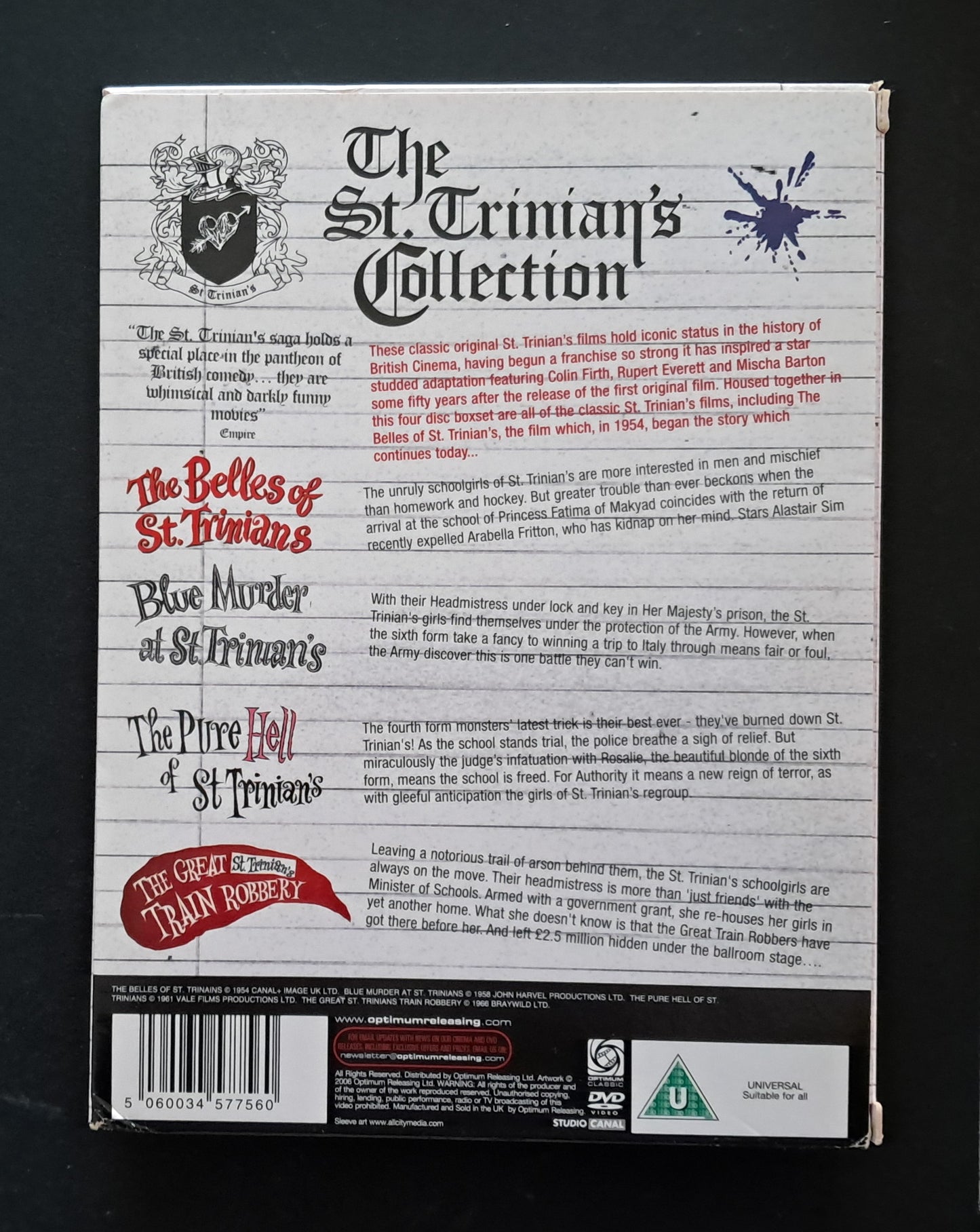 The St. Trinian's Trilogy DVD Box (Frank Launder)