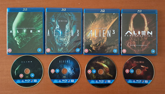 Alien Blu Ray Box Quadrilogy