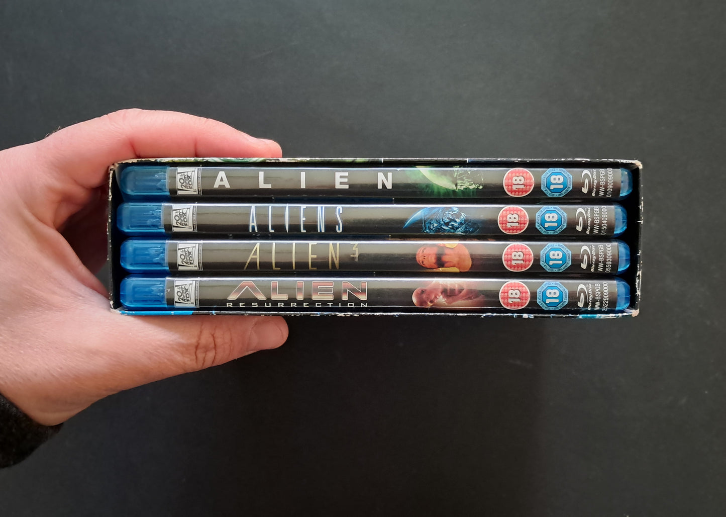 Alien Blu Ray Box Quadrilogy