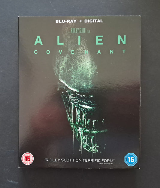 Alien: Covenant Blu Ray (Ridley Scott, 2017)