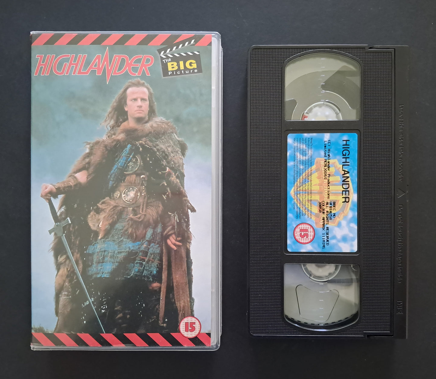 Highlander 1,2 & 3 VHS