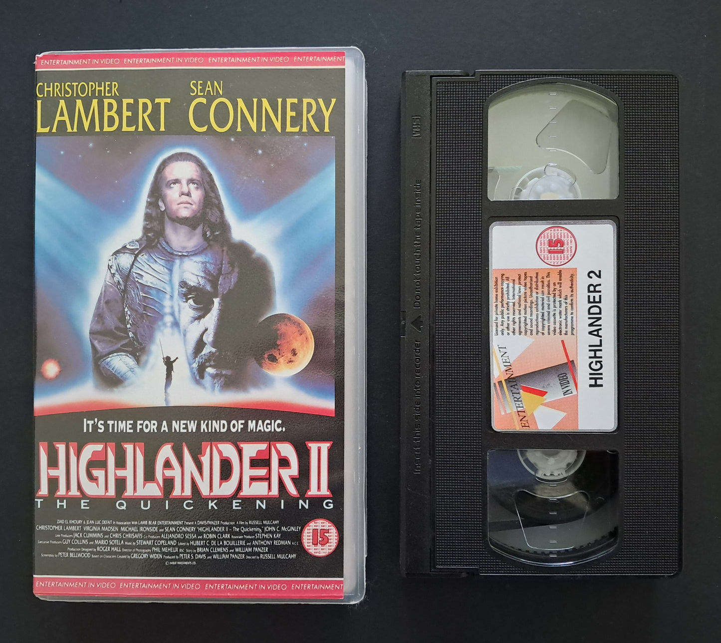 Highlander 1,2 & 3 VHS