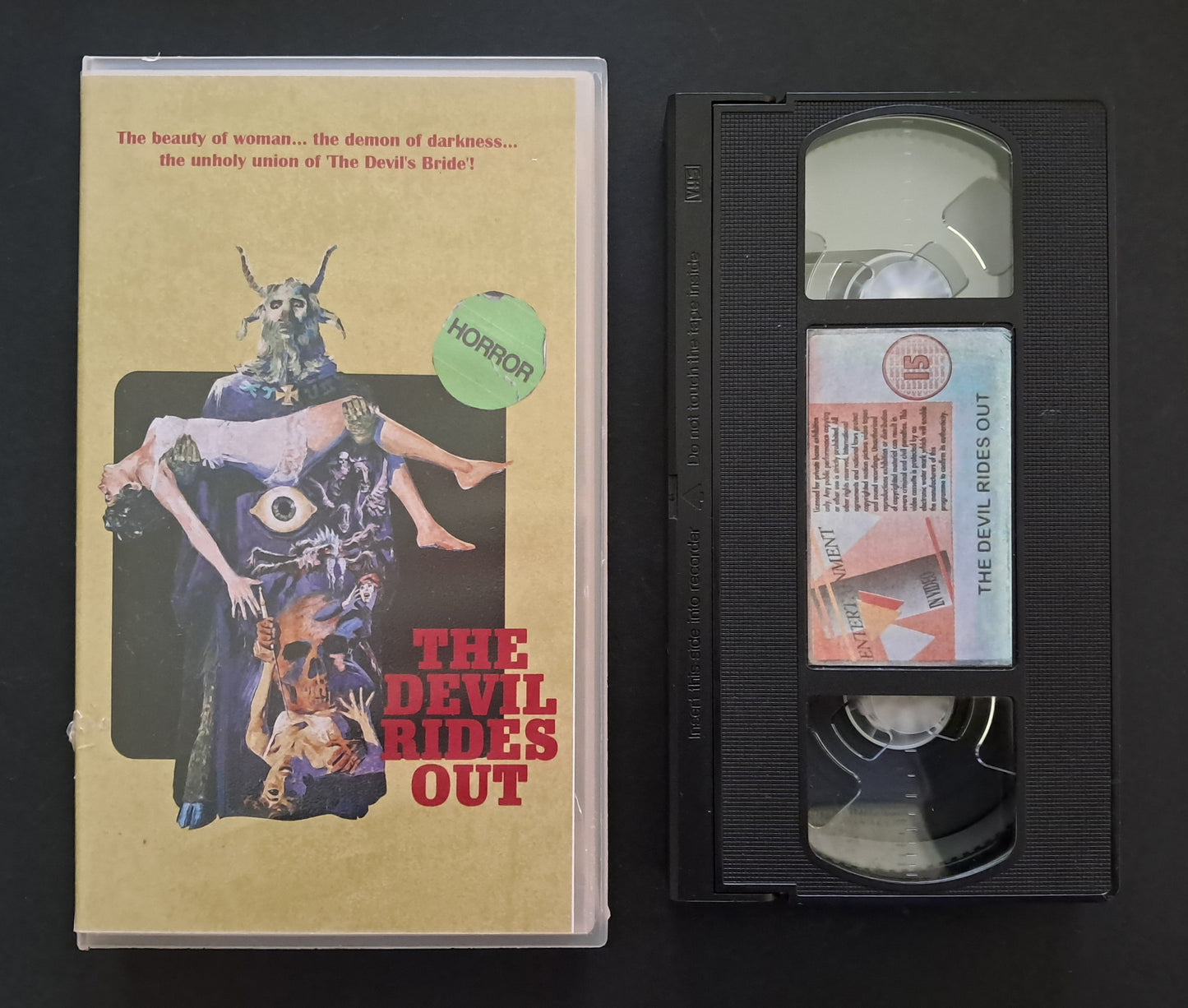 The Devil Rides Out VHS (Terence Fischer, 1968)