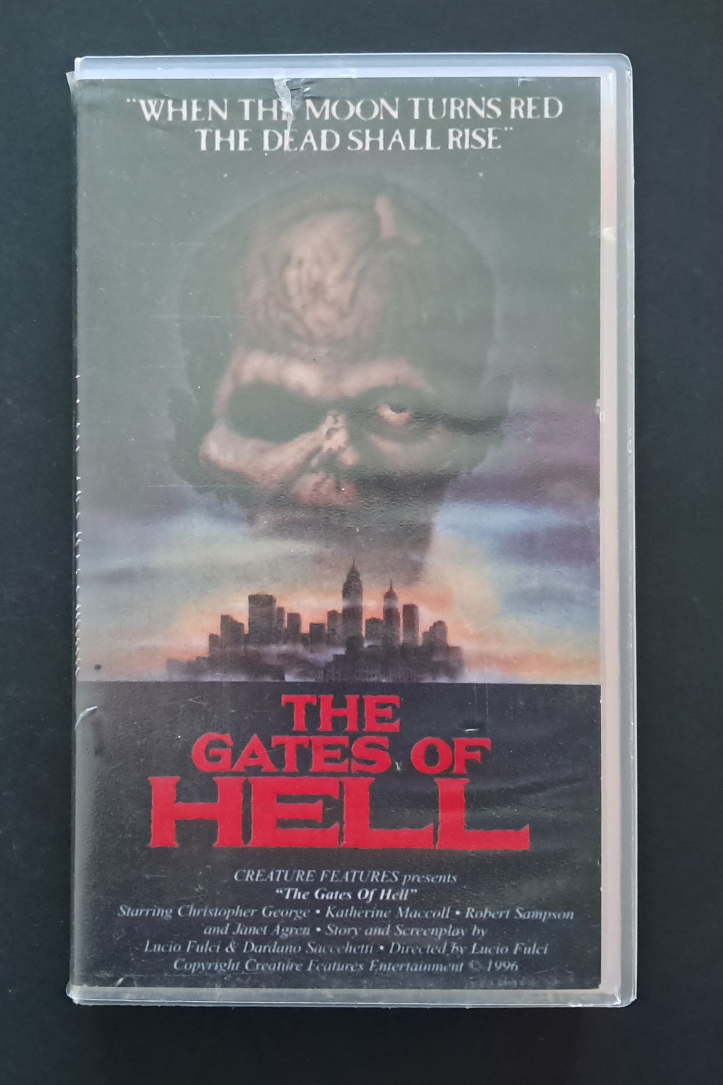 The Gates of Hell aka City of the Living Dead VHS (Lucio Fulci, 1980)