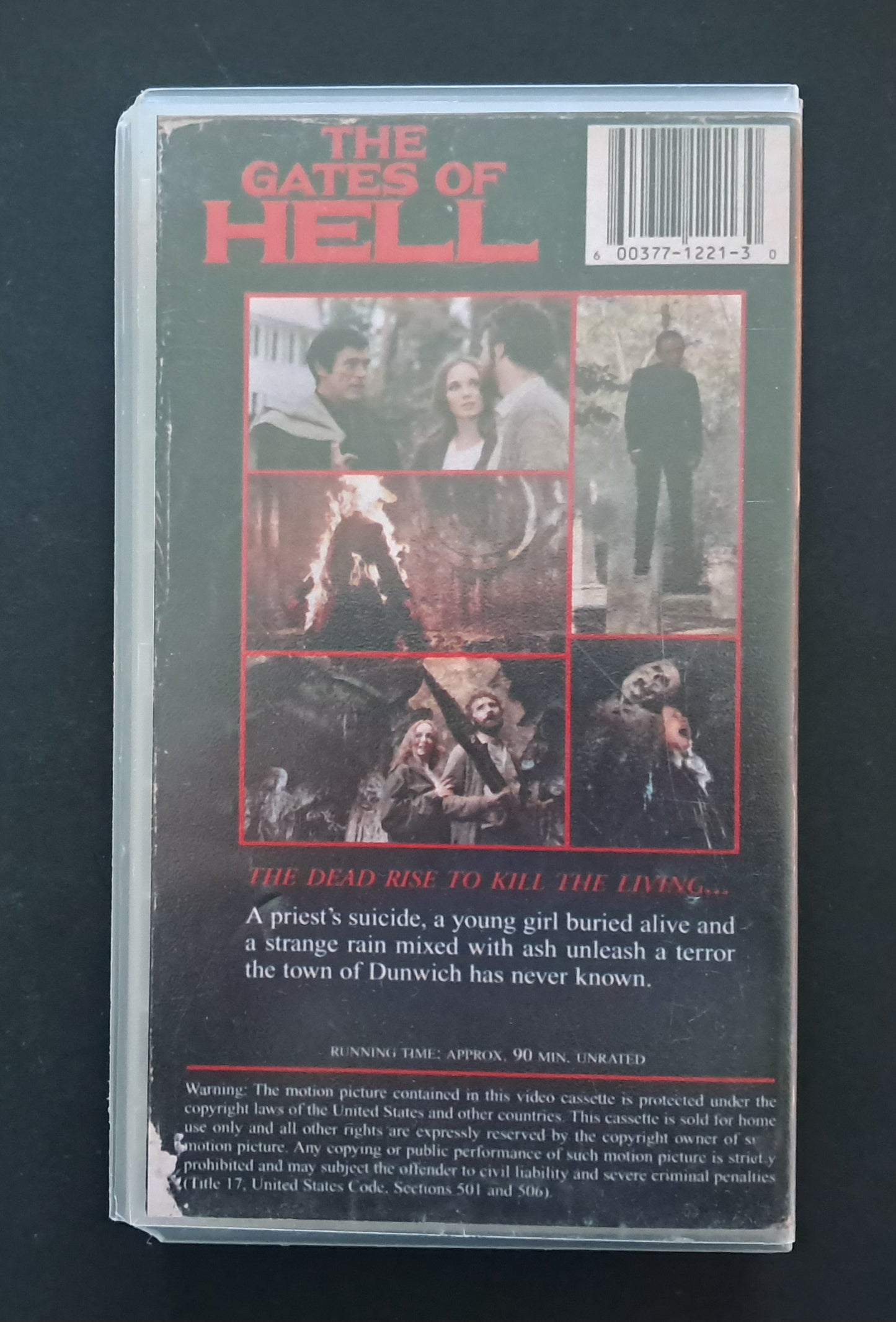 The Gates of Hell aka City of the Living Dead VHS (Lucio Fulci, 1980)