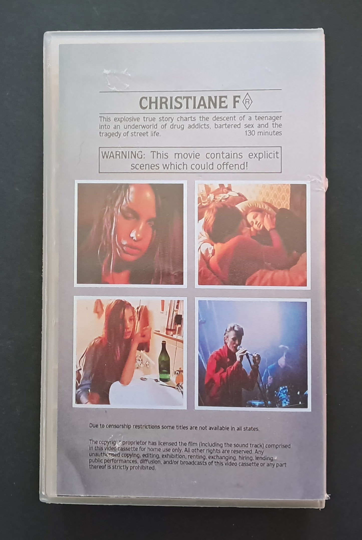 Christiane F.: Wir Kinder vom Bahnhof Zoo VHS (Uli Edel, 1981)