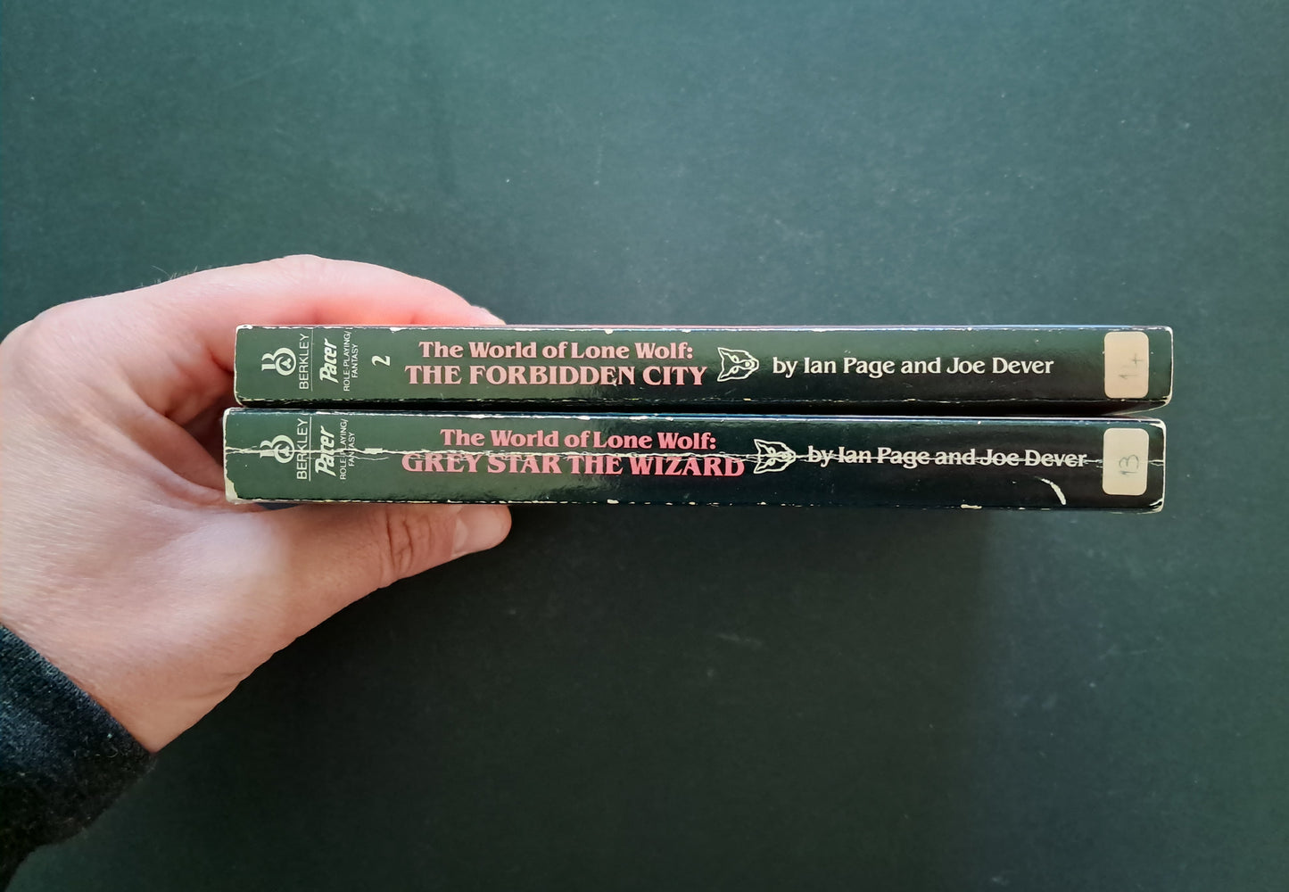 Lonewolf Gamebooks Grey Star the Wizard & The Forbidden City (Books 1 & 2)