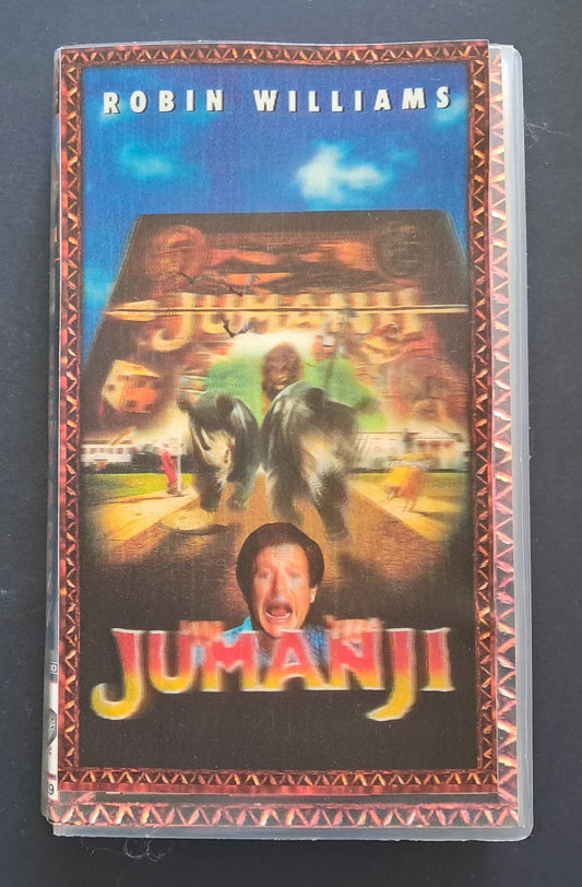 Jumanji 3D Cover VHS (Joe Johnston, 1995)