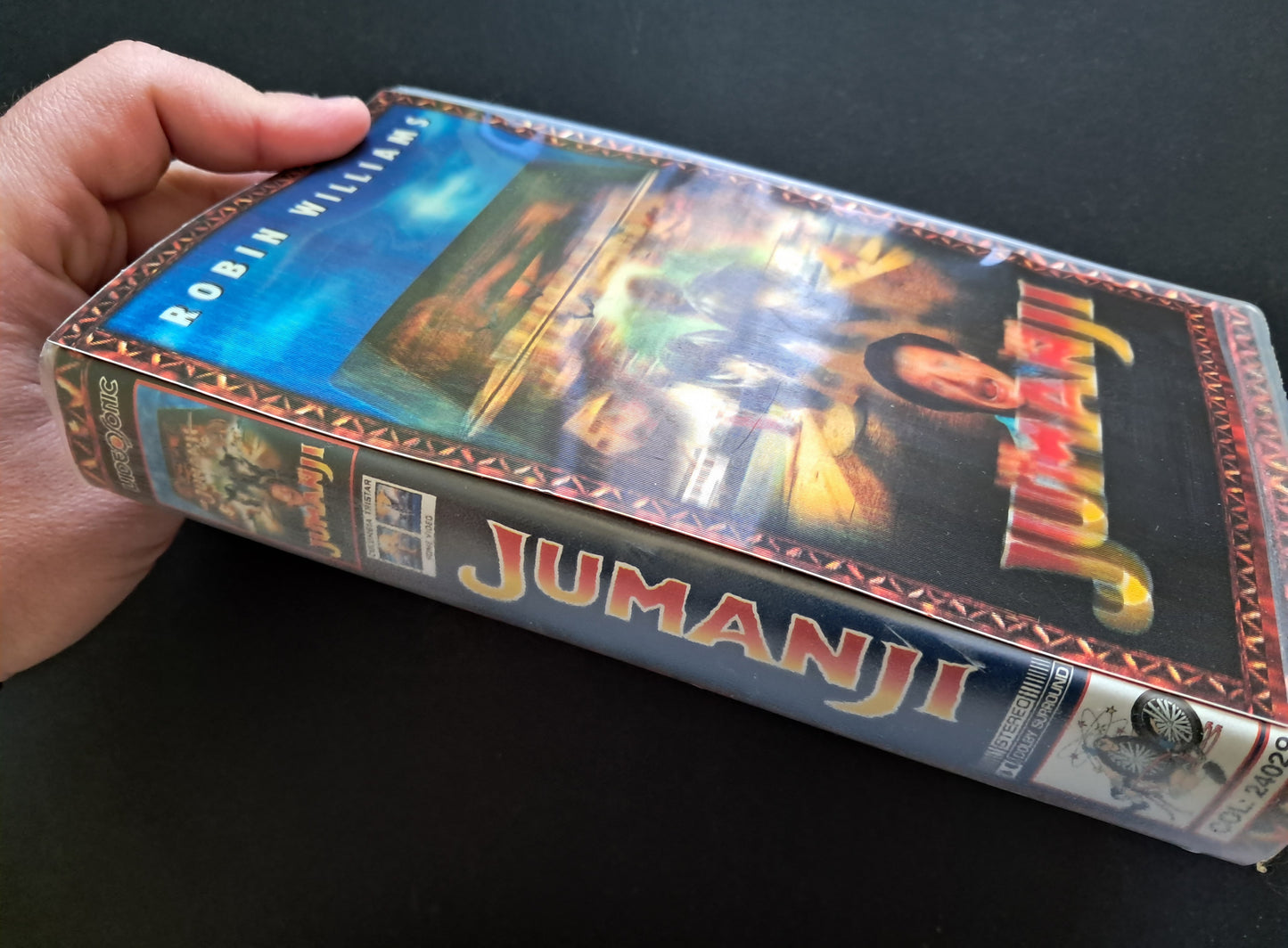 Jumanji 3D Cover VHS (Joe Johnston, 1995)