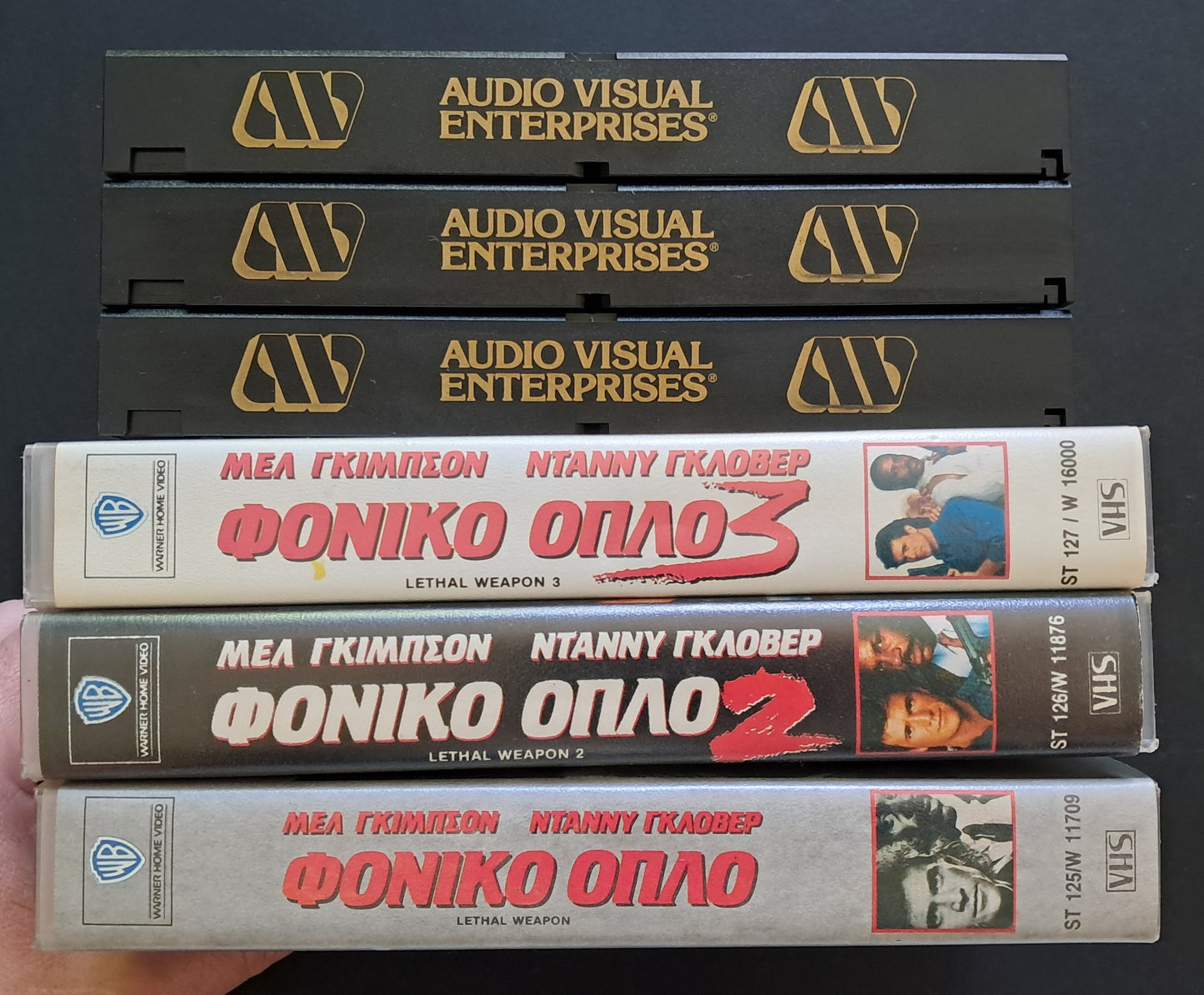 Lethal Weapon VHS Trilogy