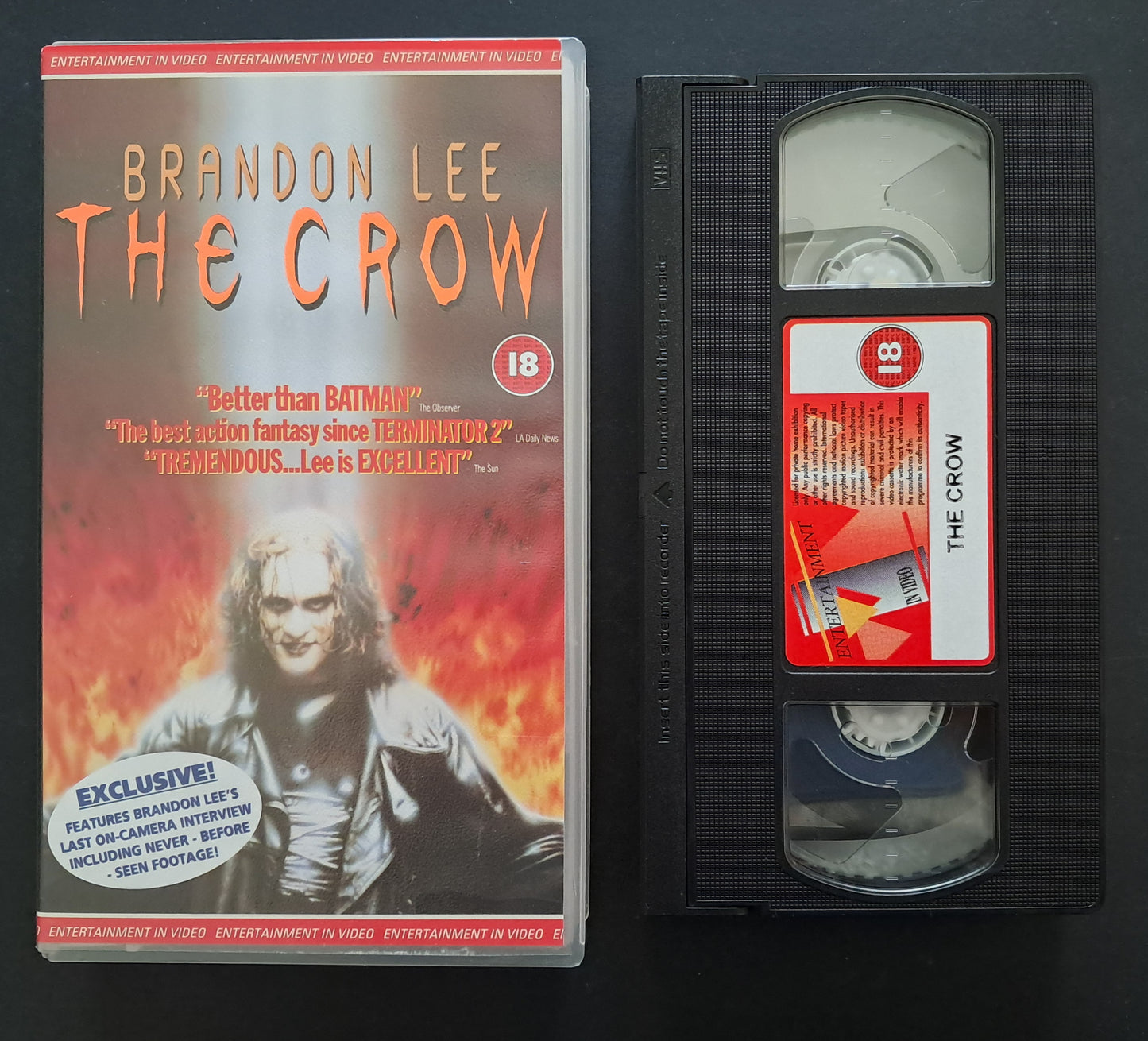 The Crow VHS (Alex Proyas, 1994)