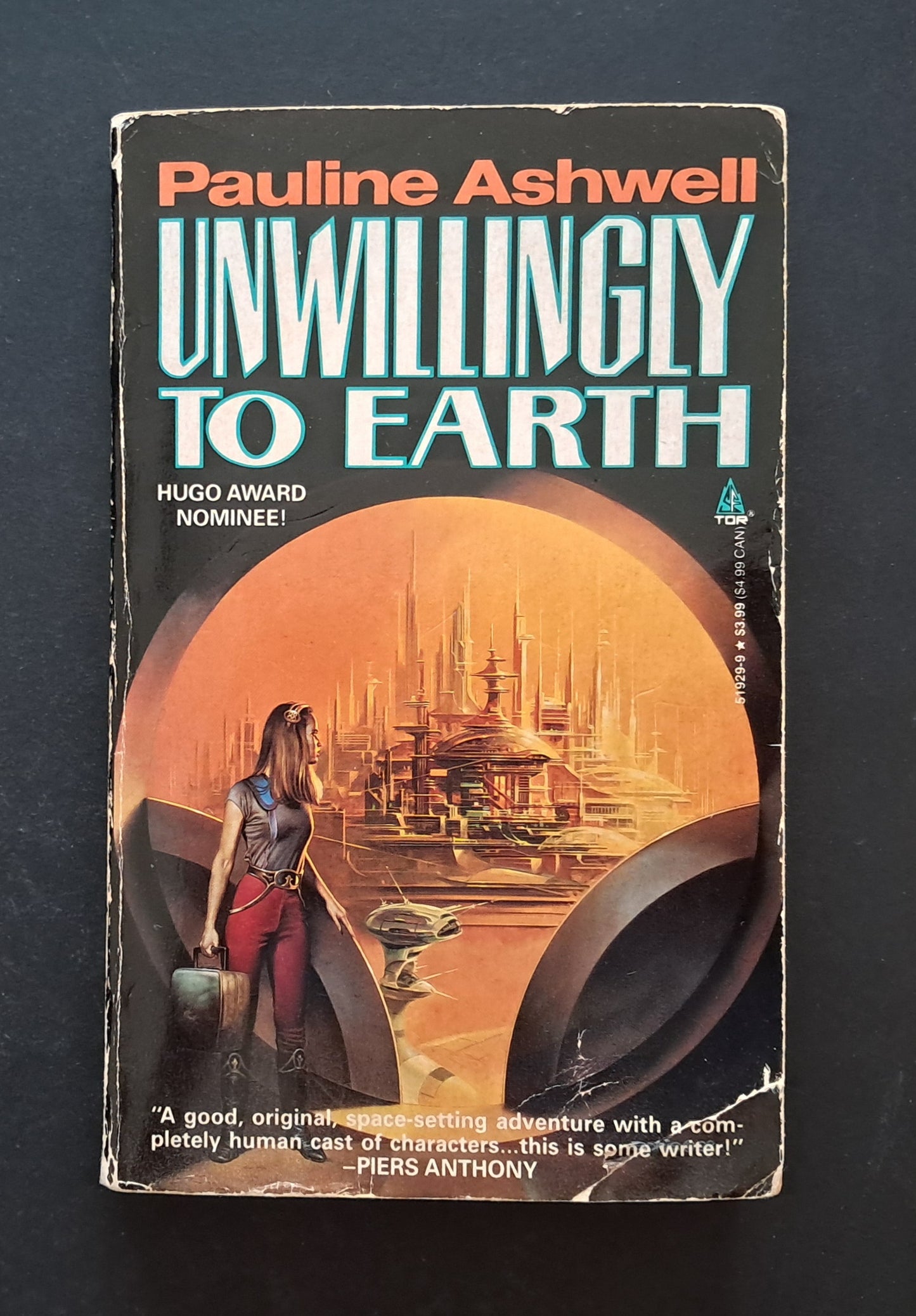 Unwillingly to Earth paperback  (Pauline Ashwell, TOR Publications, 1992)