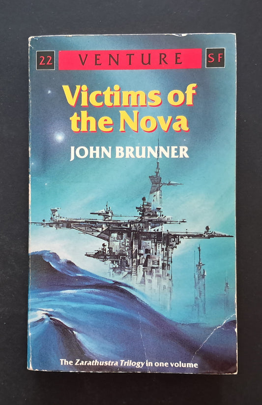 Victims of the Nova paperback (John Brunner, ARROW Publications, 1989)