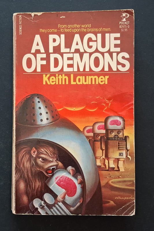 A Plague of Demons paperback (Keith Laumer, Pocket Science Fiction, 1979)