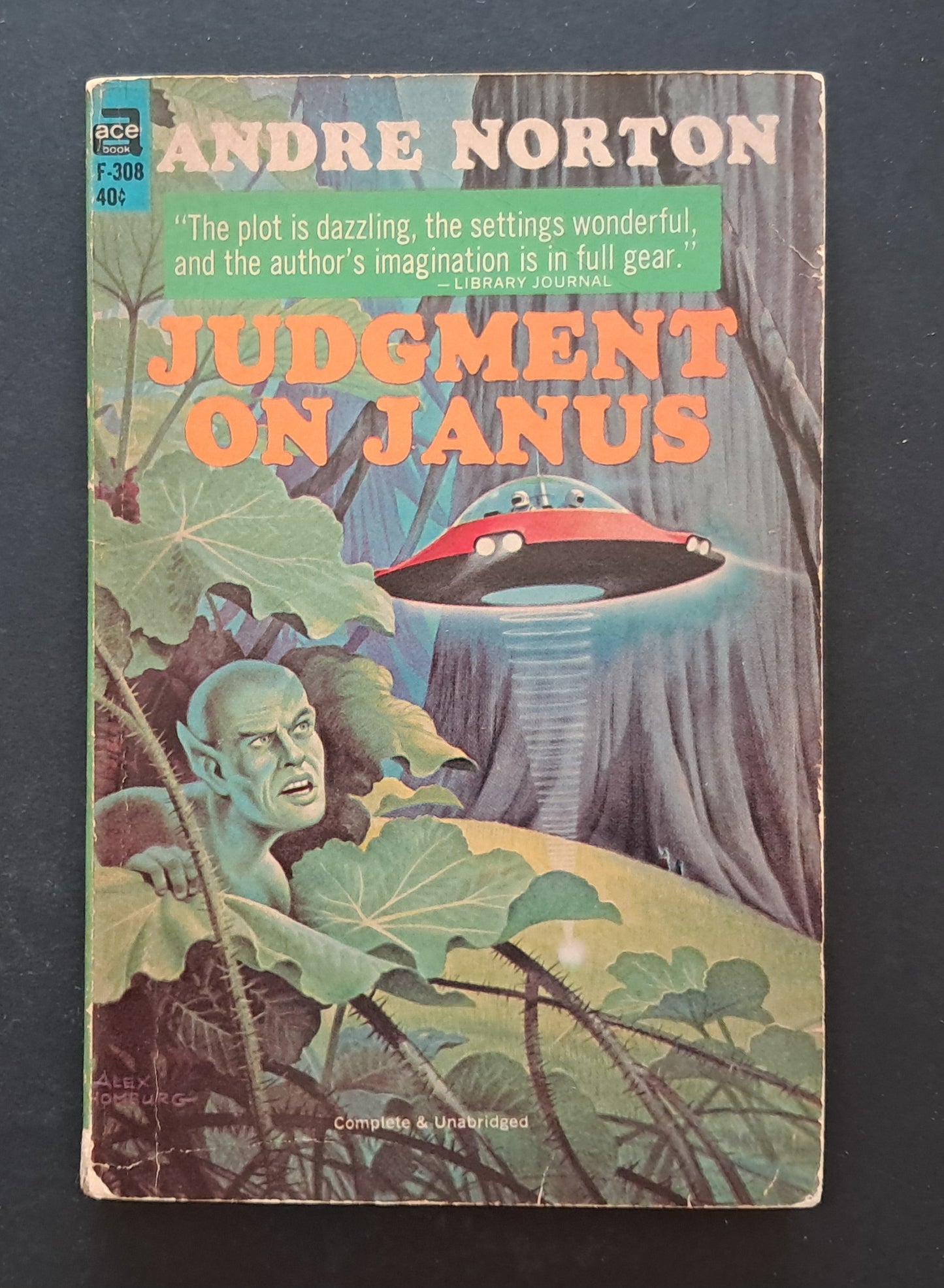 Judgment on Janus Paperback (Andre Norton, ACE Publications, 1963)
