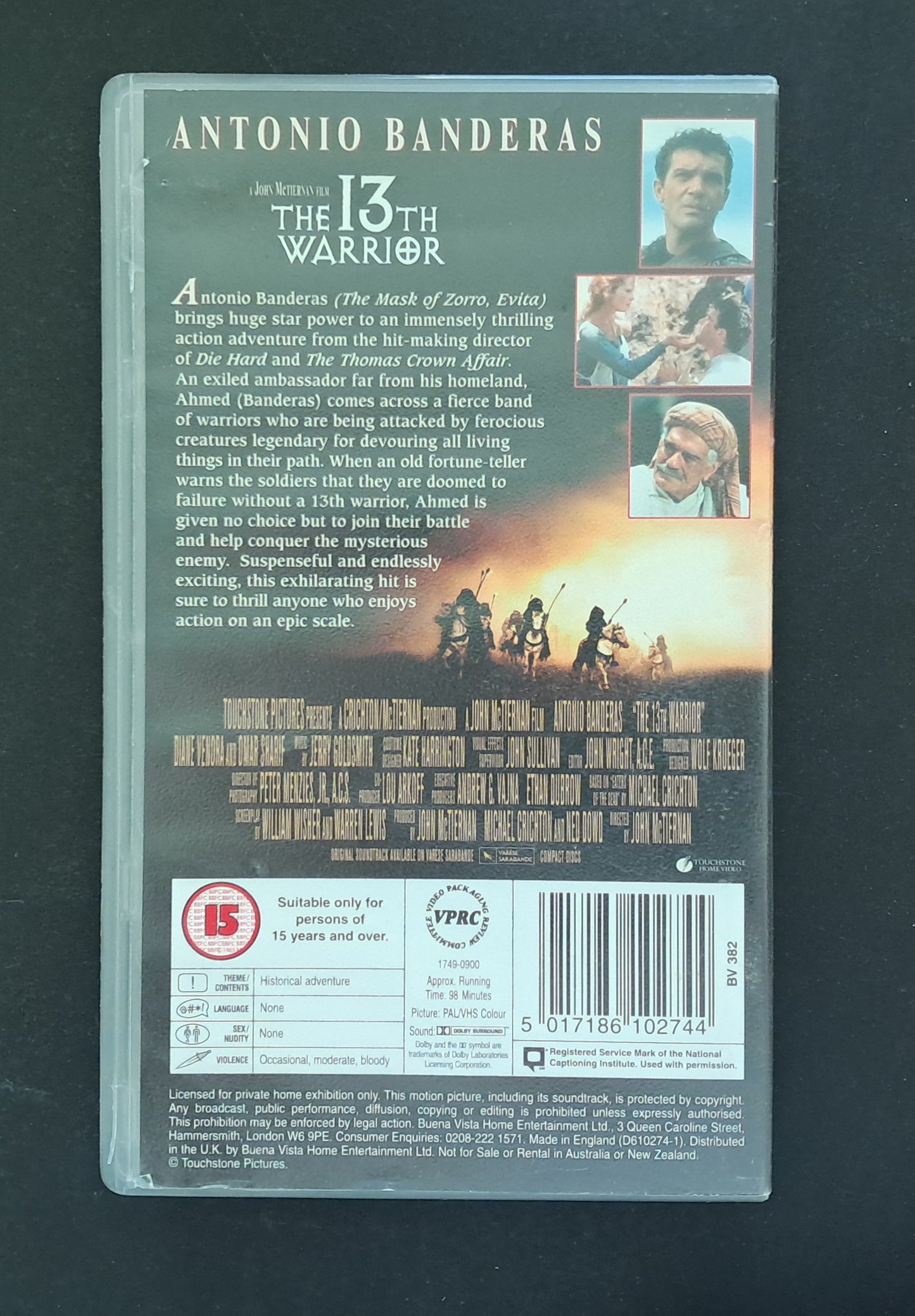 13th Warrior VHS (John McTiernan, 1999)