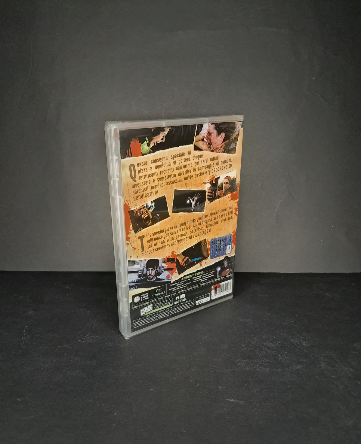 Creepy tales of pizza and gore DVD  (HOME MOVIES)